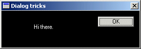 Dialog Boxes FAQ